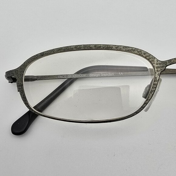 Face Stockholm Pleasant 357 Olive Green Eyeglasses Frame w/ Flexhinge and Case - Picture 13 of 15